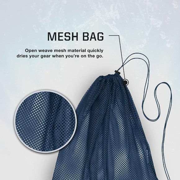 Unisex Adult Speedo Black Ventilator Mesh Equipment Bag main image 15
